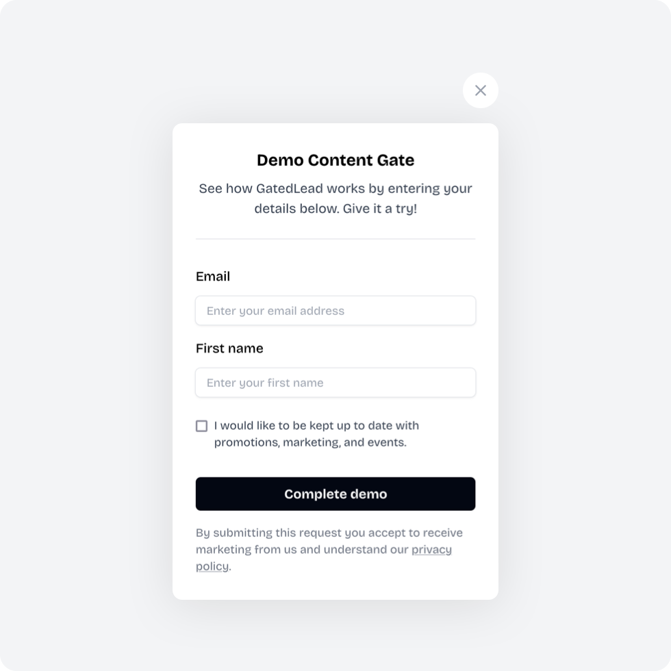 Drive deeper engagement with forms and popups